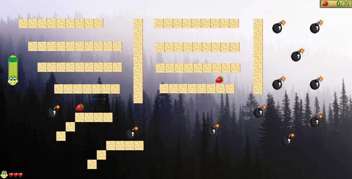 Изображение игры: CandySnake
