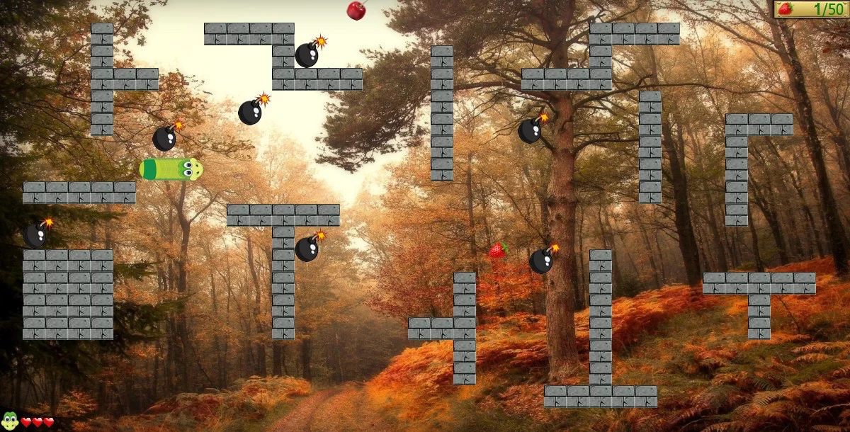 Изображение игры: CandySnake