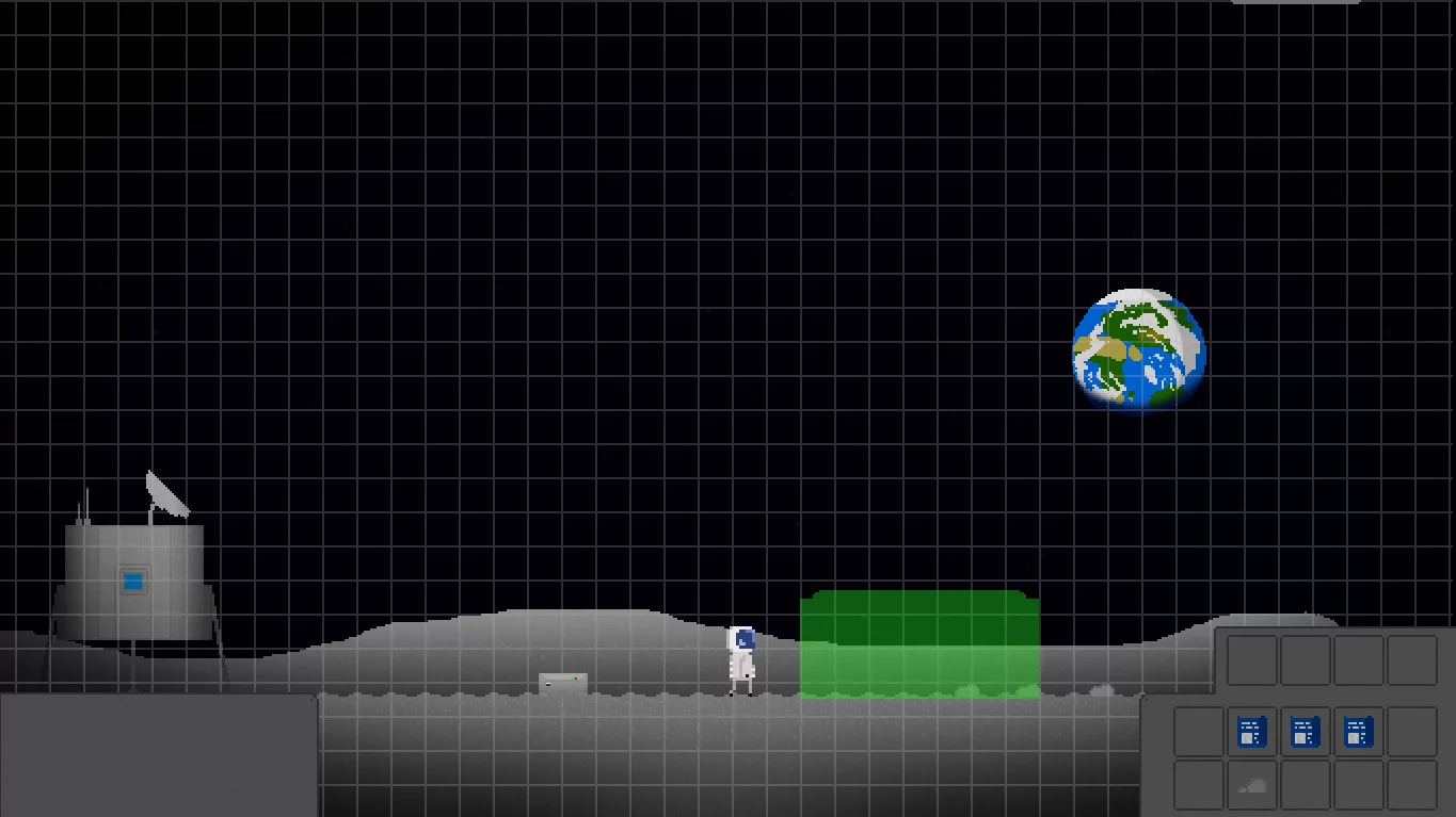 Изображение игры: Moon Colonization Project