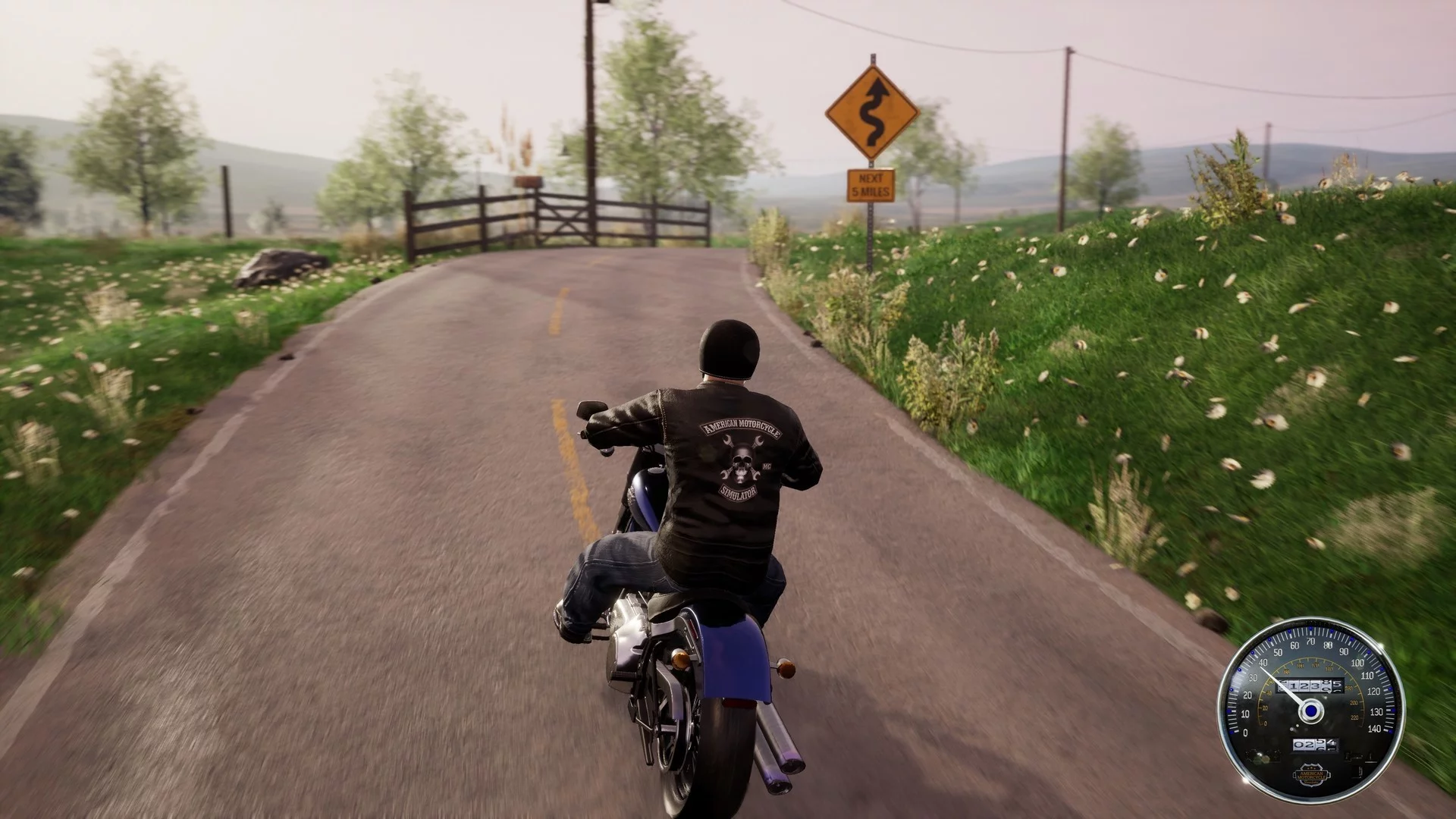 Изображение игры: American Motorcycle Simulator