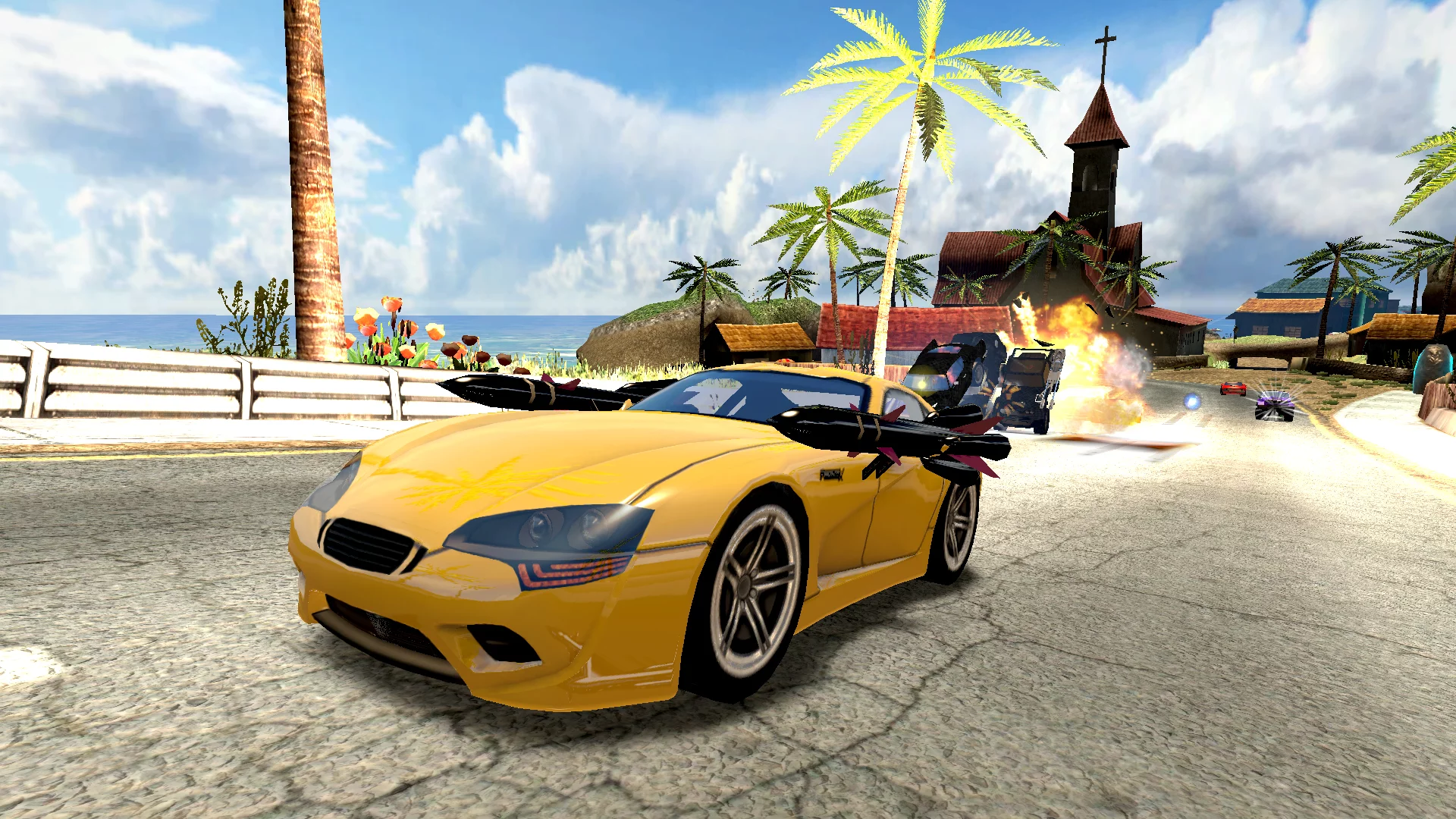 Изображение игры: Carnage Racing