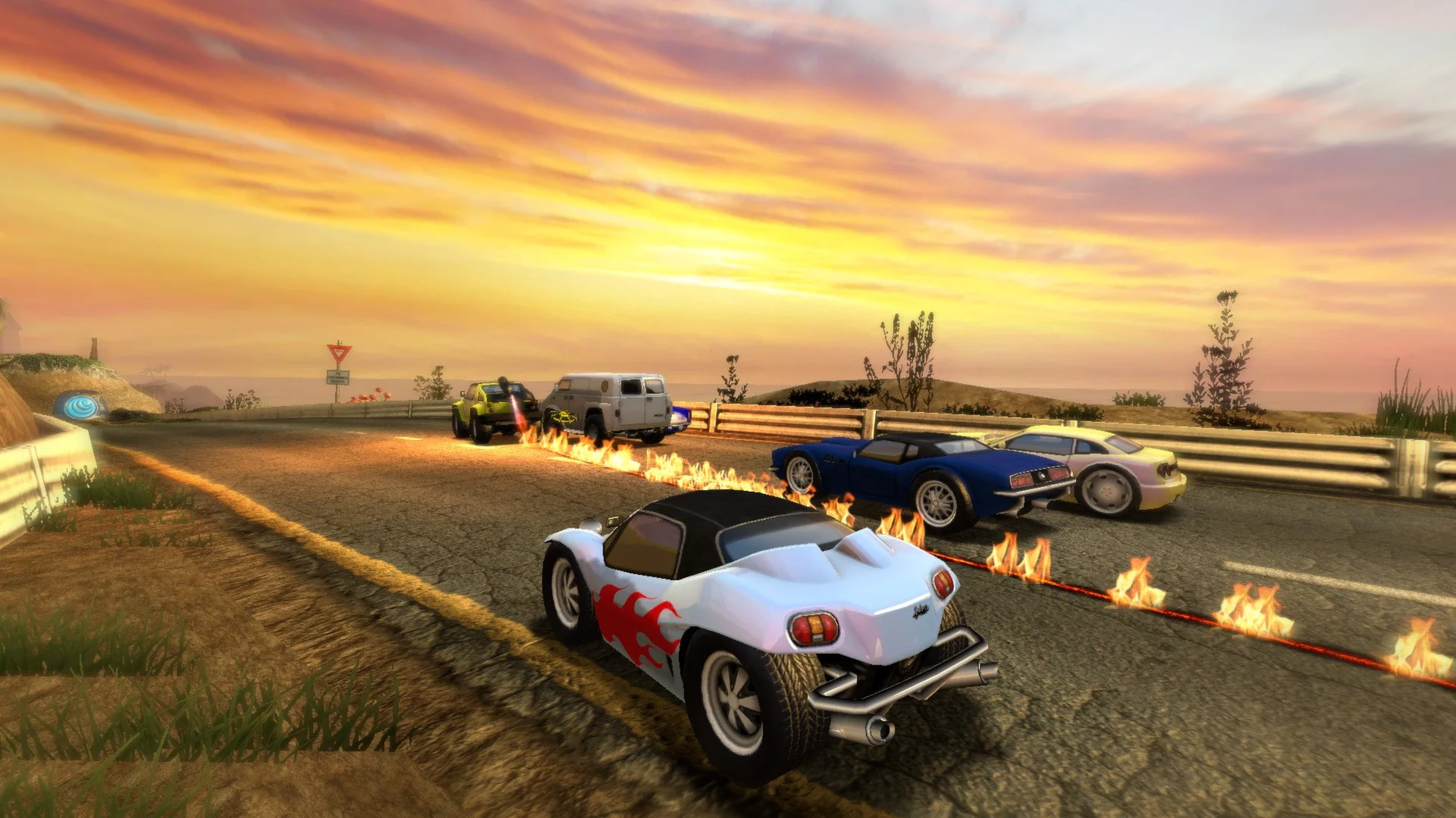 Изображение игры: Carnage Racing