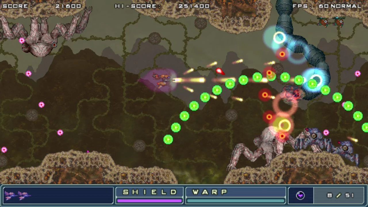 Изображение игры: ZANGEKI WARP