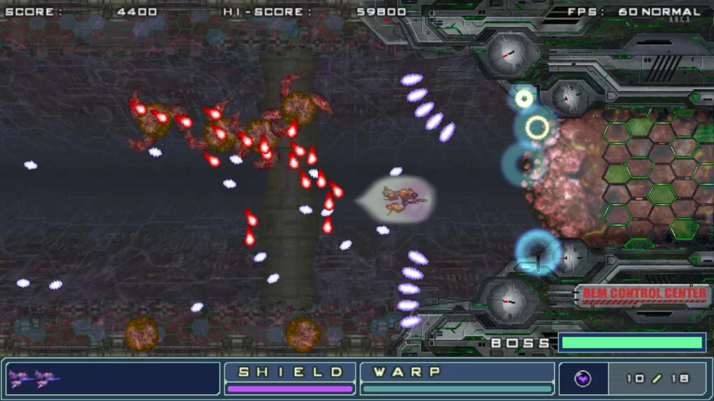 Изображение игры: ZANGEKI WARP