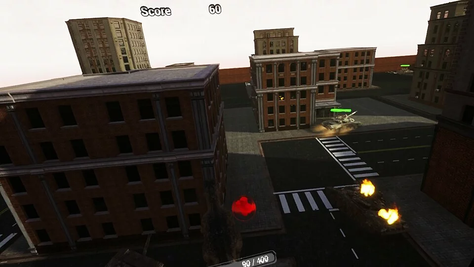 Изображение игры: VR Dinosaur City War