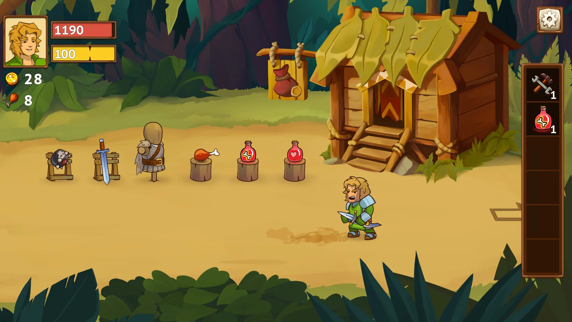 Изображение игры: Knights of Braveland