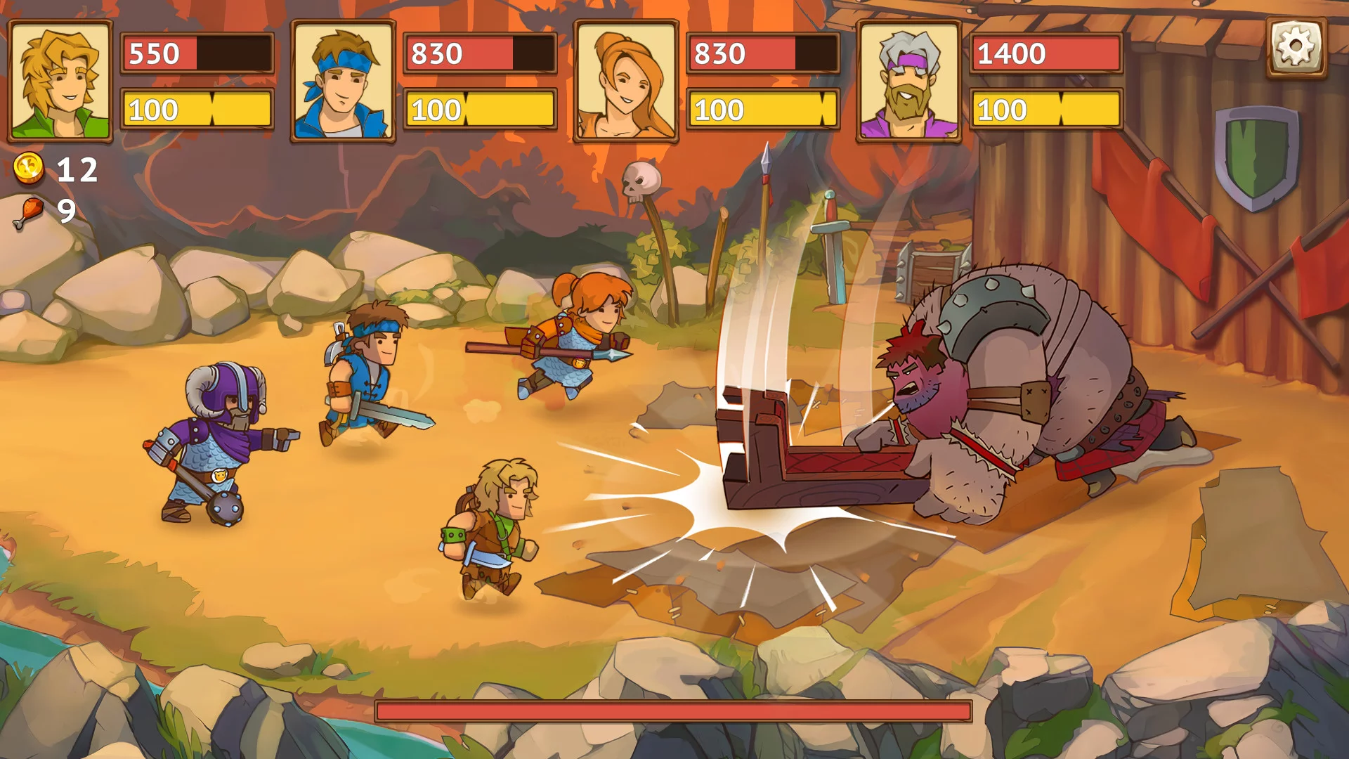 Изображение игры: Knights of Braveland