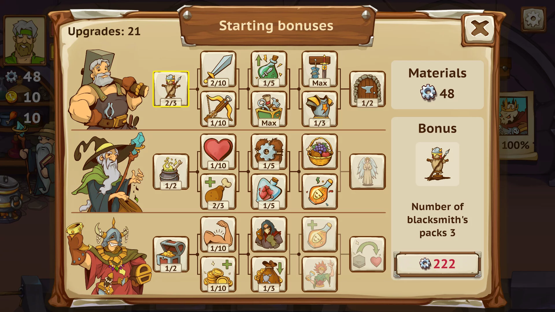Изображение игры: Knights of Braveland
