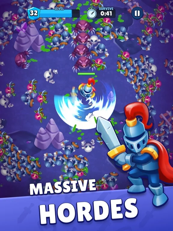 Изображение игры: Heroes vs. Hordes