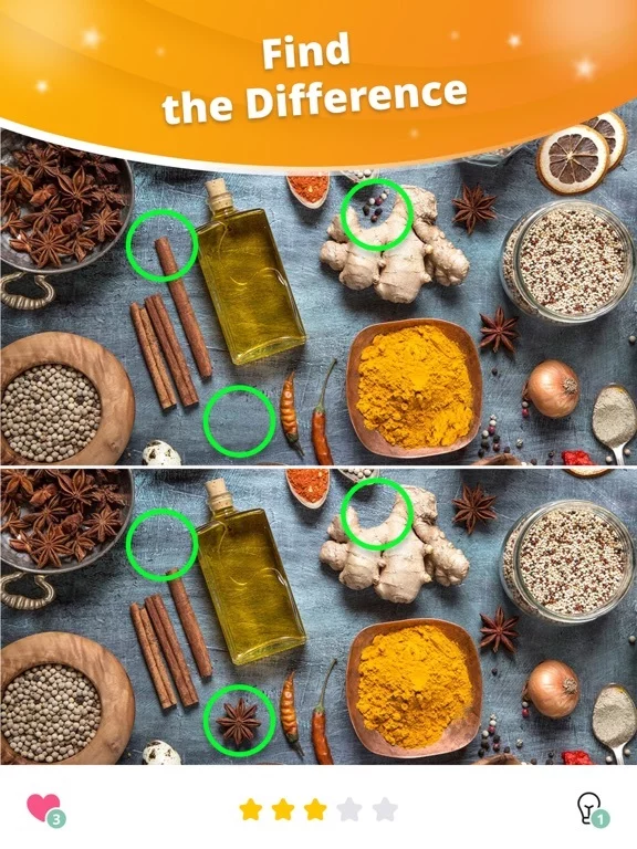 Изображение игры: Find Five: Spot the Difference