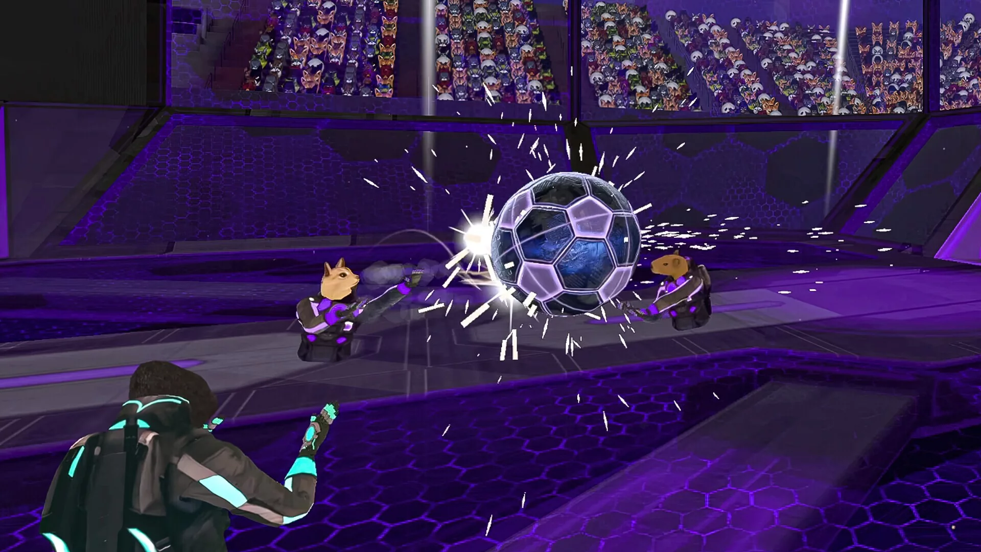 Изображение игры: Space Ball VR