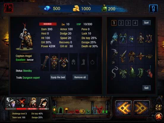 Изображение игры: Dungeon Survival