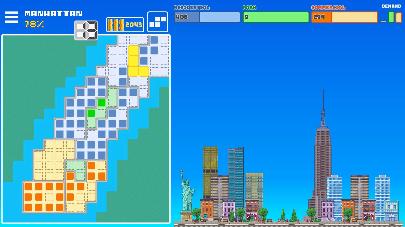 Изображение игры: Build A City Block
