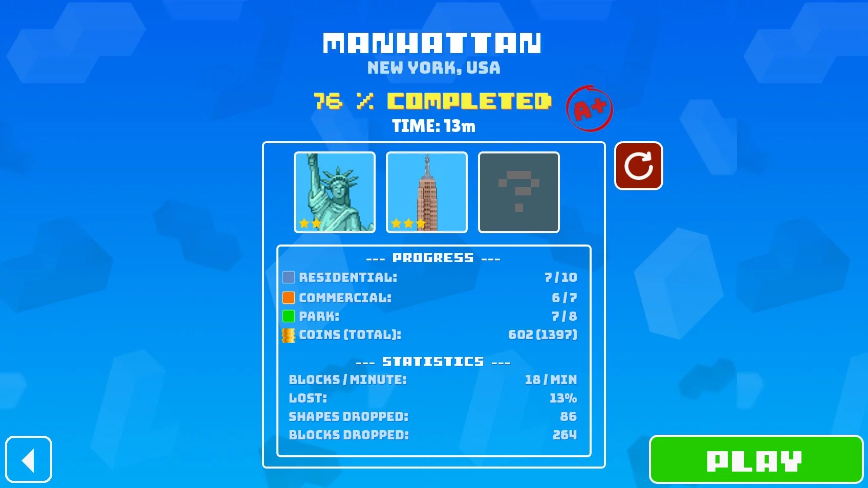 Изображение игры: Build A City Block