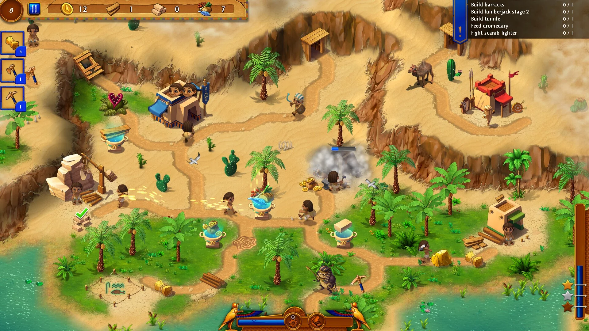 Изображение игры: Heroes of Egypt - The Curse of Sethos - Collector's Edition