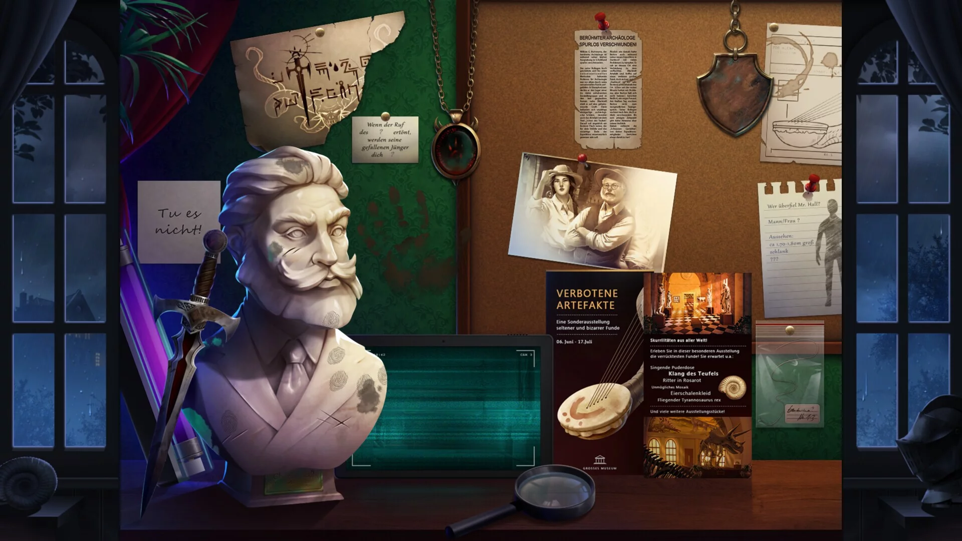 Изображение игры: Detective Barnett - The Cursed Artifact