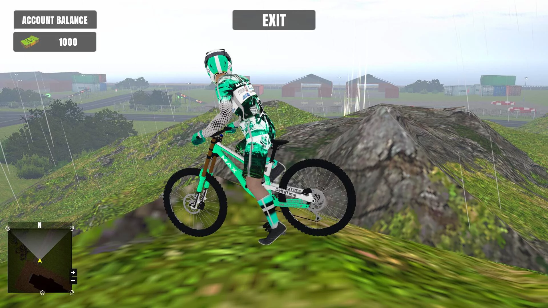Изображение игры: Dirt Bicycle Rider Simulator