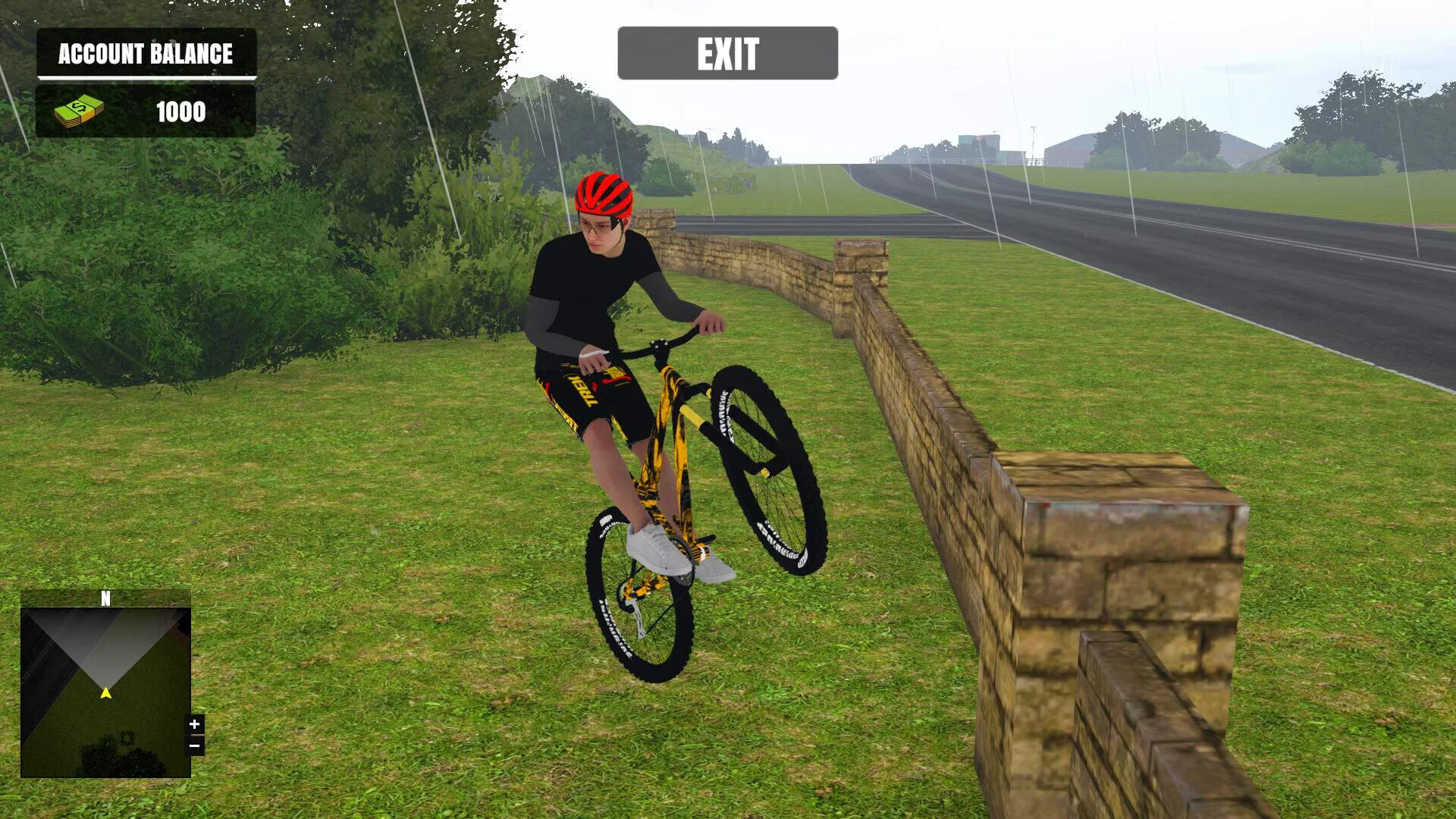Изображение игры: Dirt Bicycle Rider Simulator