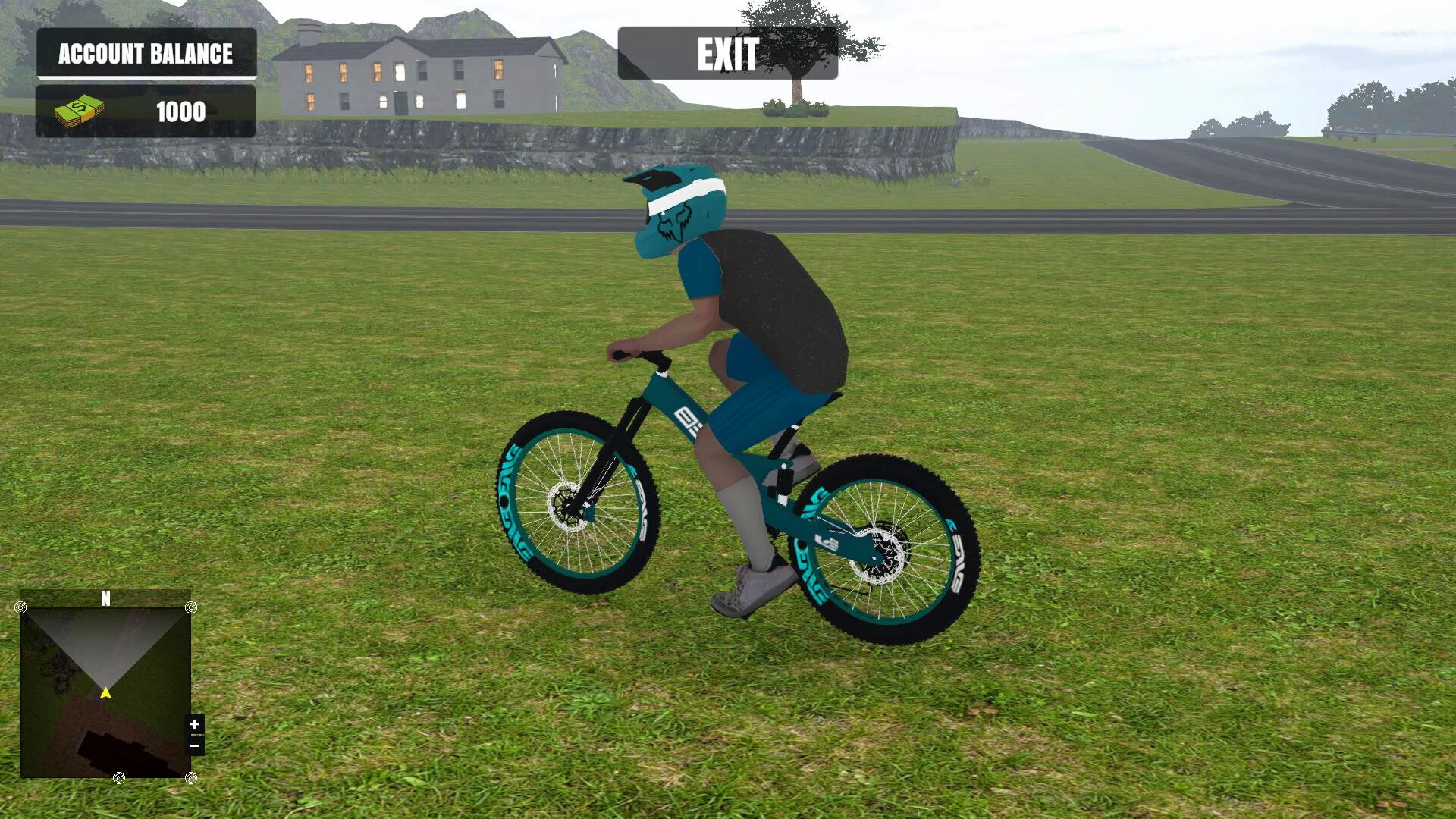Изображение игры: Dirt Bicycle Rider Simulator