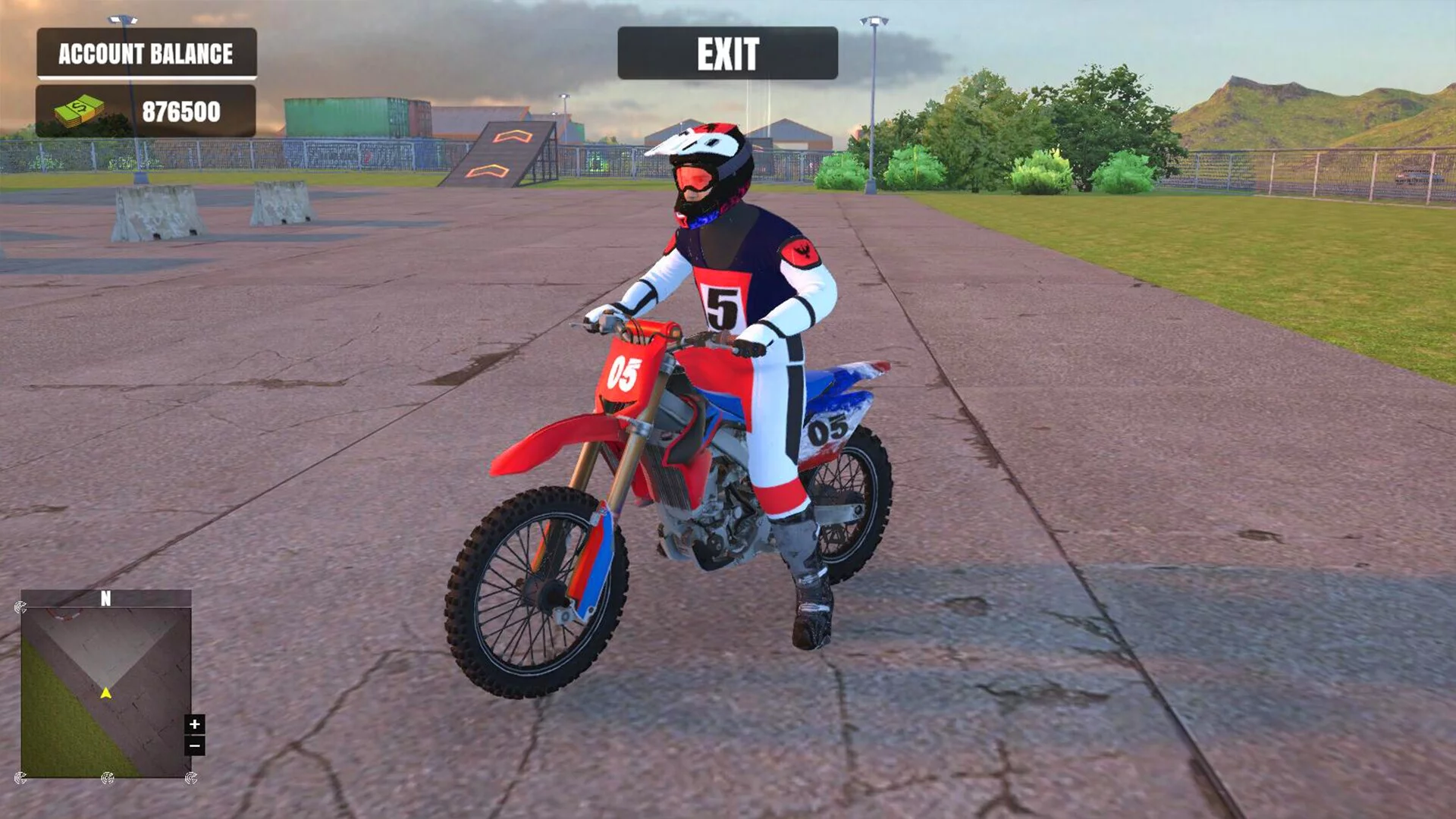 Изображение игры: Real Motocross Driving Simulator