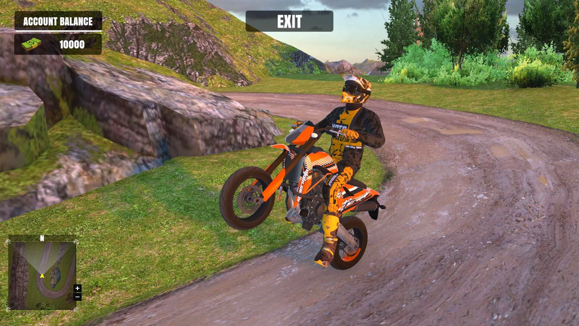 Изображение игры: Real Motocross Driving Simulator