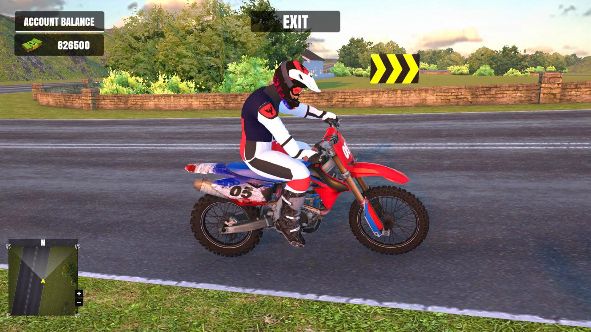 Изображение игры: Real Motocross Driving Simulator