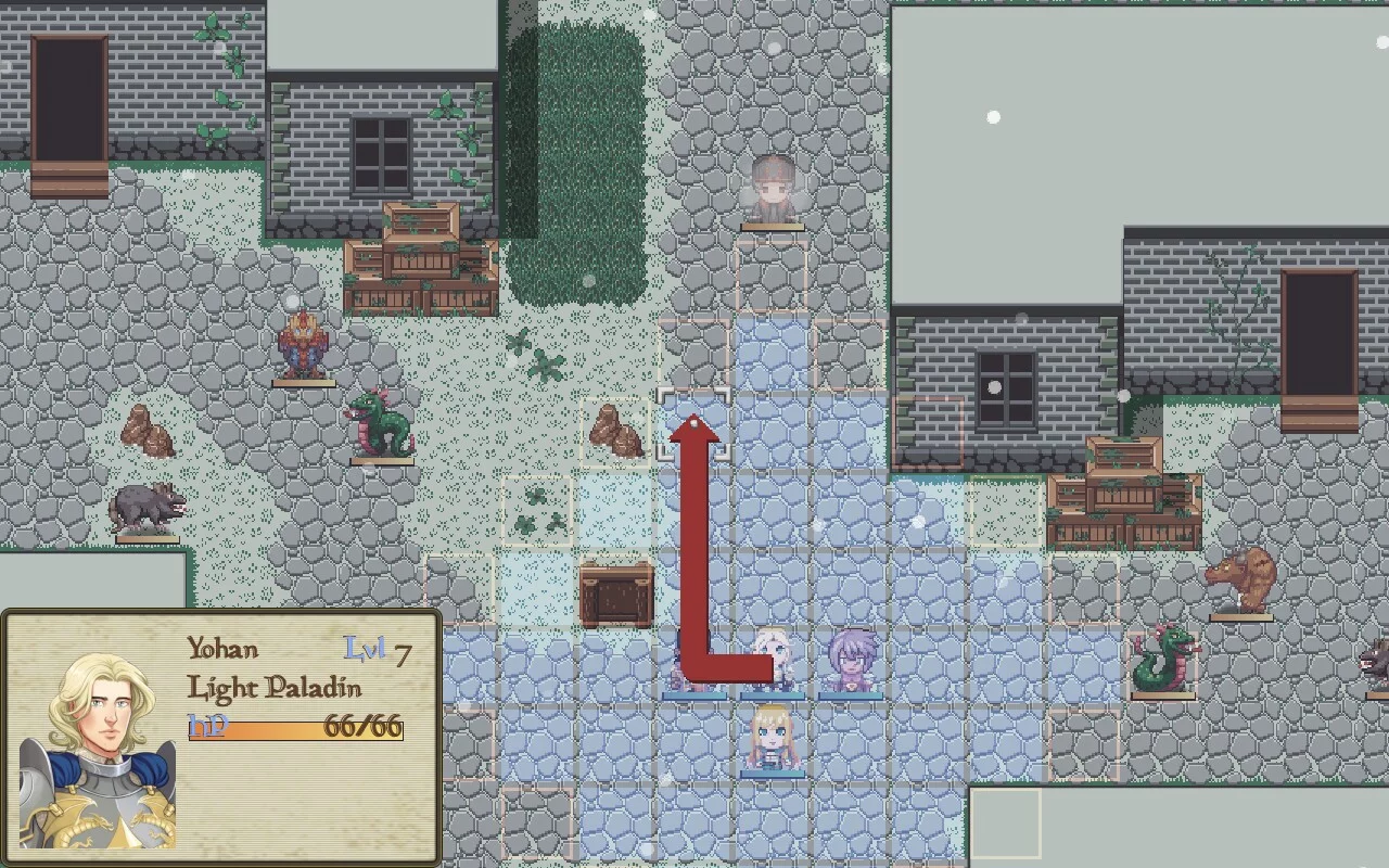 Изображение игры: Crystal Tales Tactics: Echoes of the Libertas War