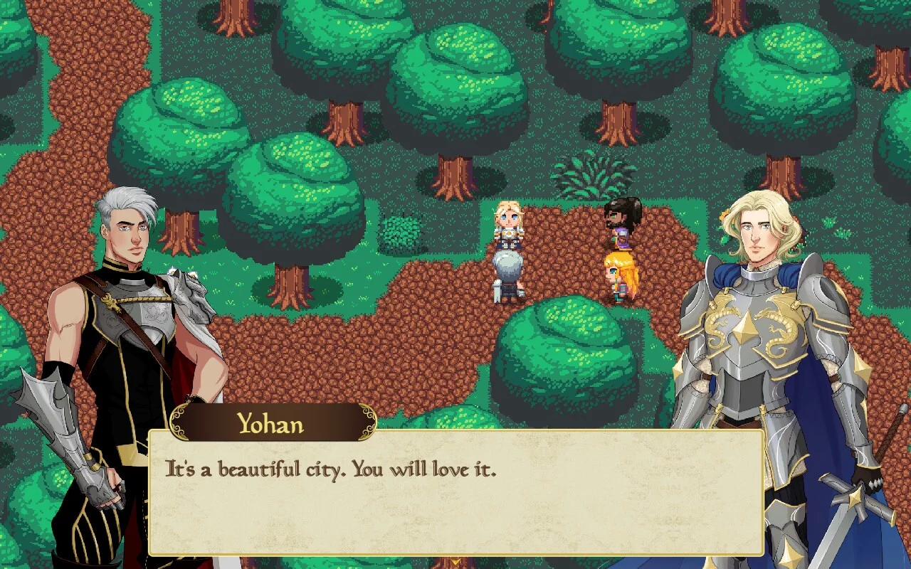 Изображение игры: Crystal Tales Tactics: Echoes of the Libertas War