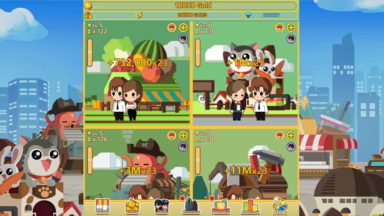 Изображение игры: Be The Richest