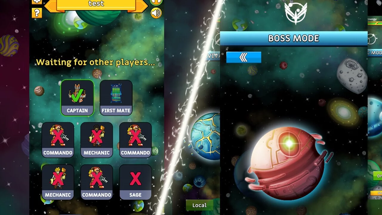 Изображение игры: Space Cowboys - Riders of the Storm
