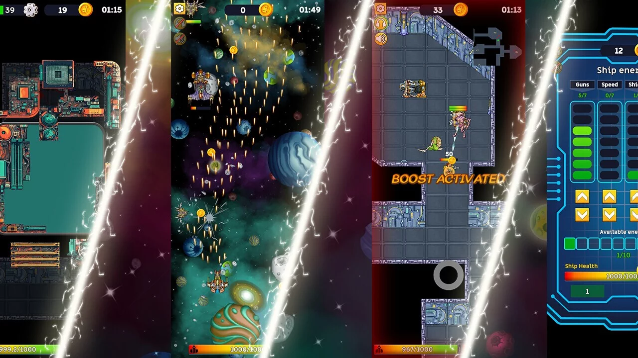 Изображение игры: Space Cowboys - Riders of the Storm