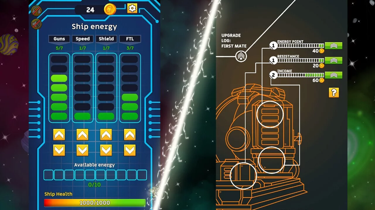 Изображение игры: Space Cowboys - Riders of the Storm