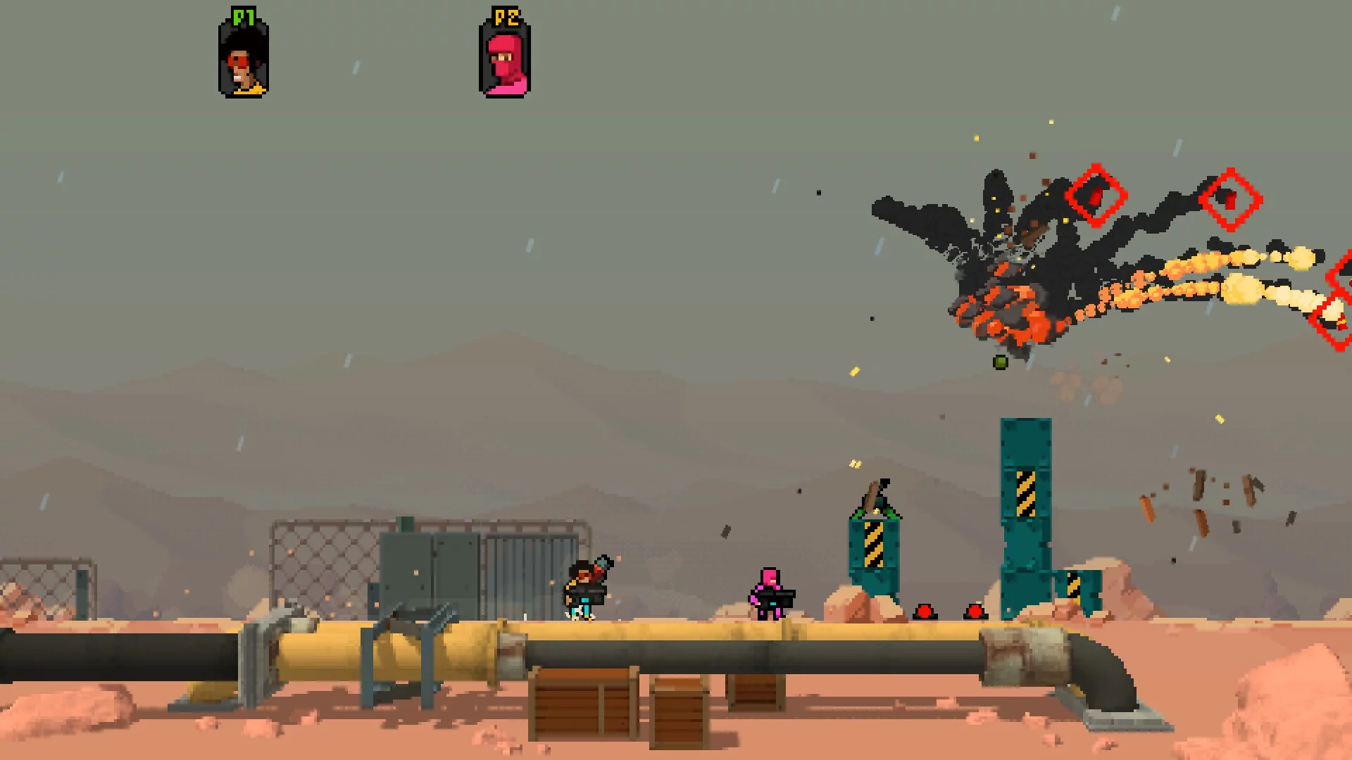 Изображение игры: Hot Guns: International Missions