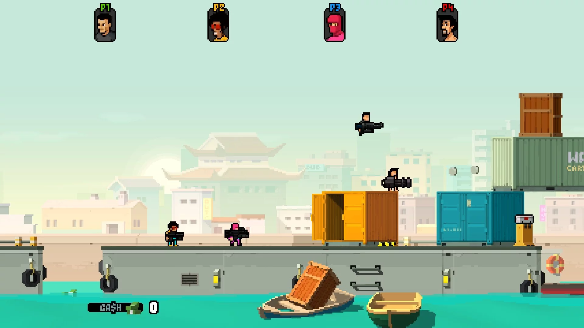 Изображение игры: Hot Guns: International Missions