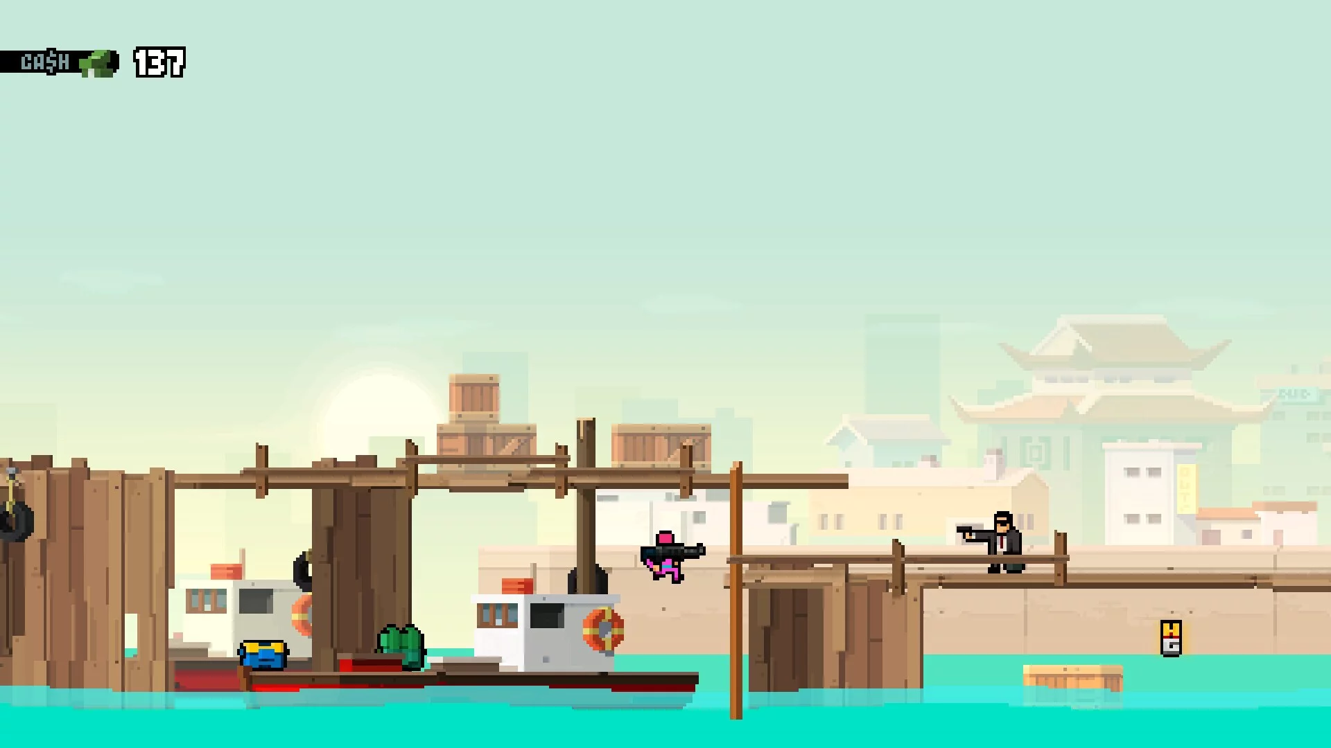 Изображение игры: Hot Guns: International Missions