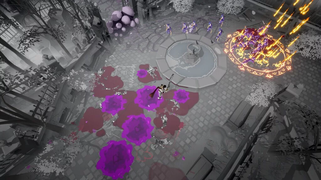 Изображение игры: Ashen Knights: One Passage