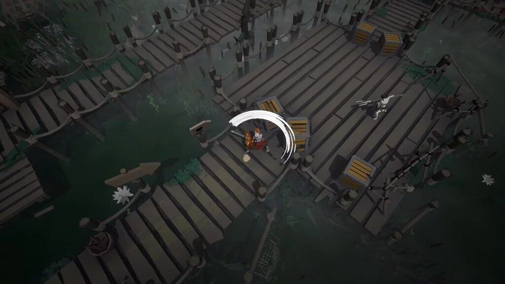 Изображение игры: Ashen Knights: One Passage