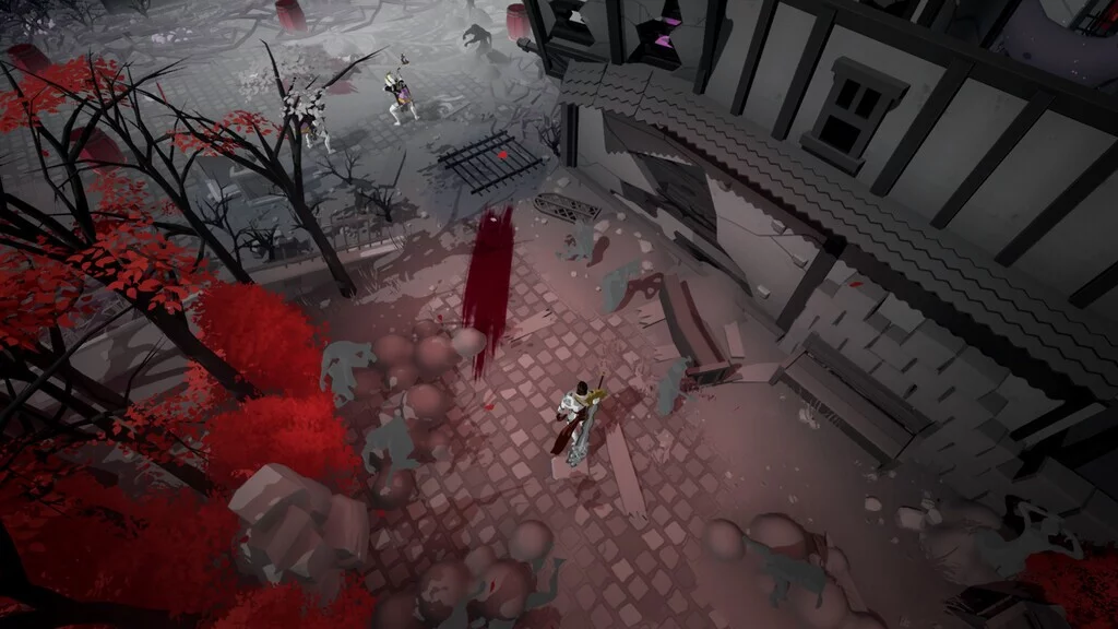 Изображение игры: Ashen Knights: One Passage