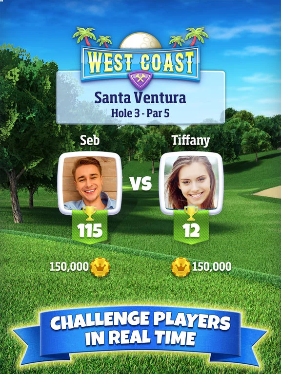 Изображение игры: Golf Clash