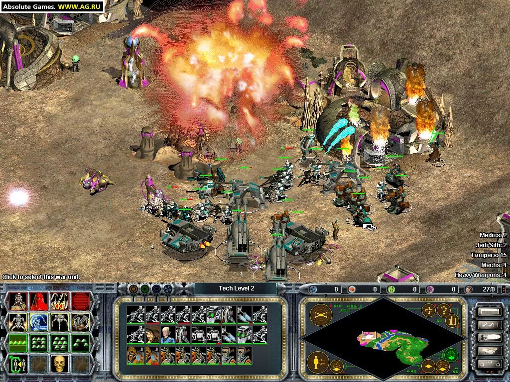 Изображение игры: Star Wars: Galactic Battlegrounds - Clone Campaigns