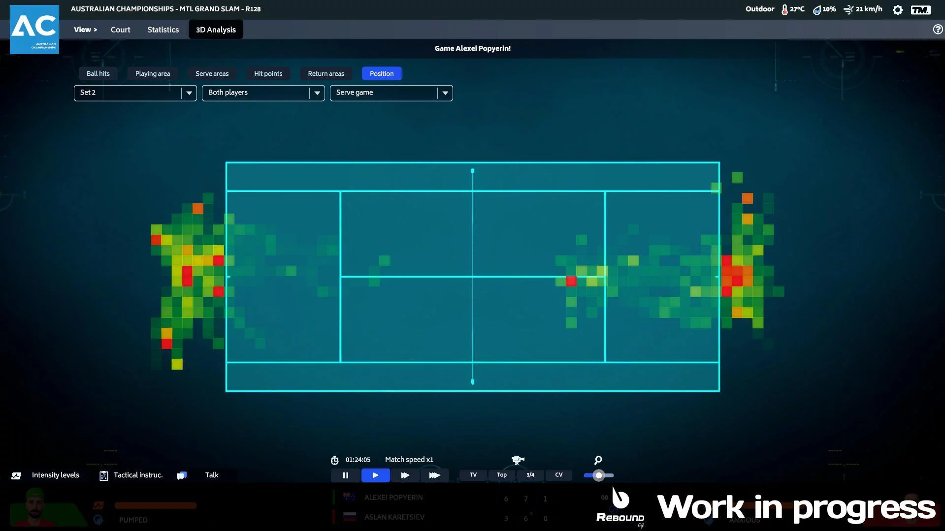 Изображение игры: Tennis Manager 2023