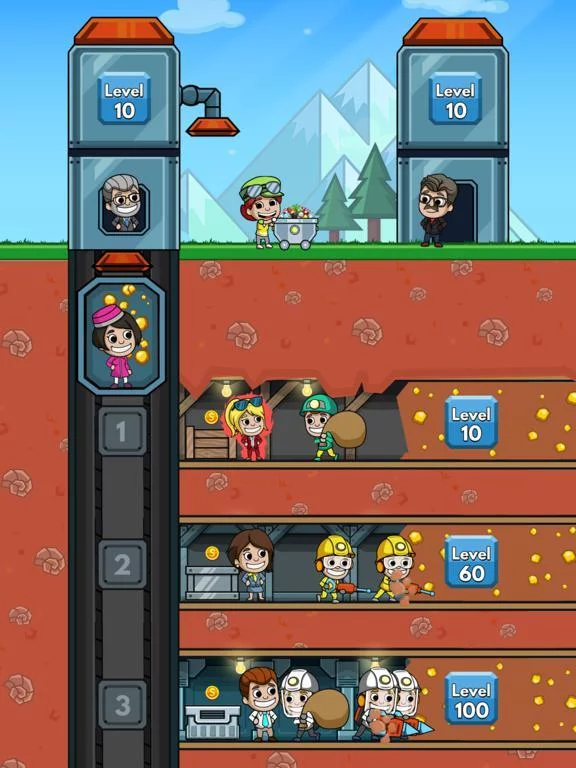 Изображение игры: Idle Miner Tycoon