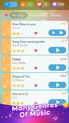 Изображение игры: Piano Games - Free Music Piano Challenge 2019