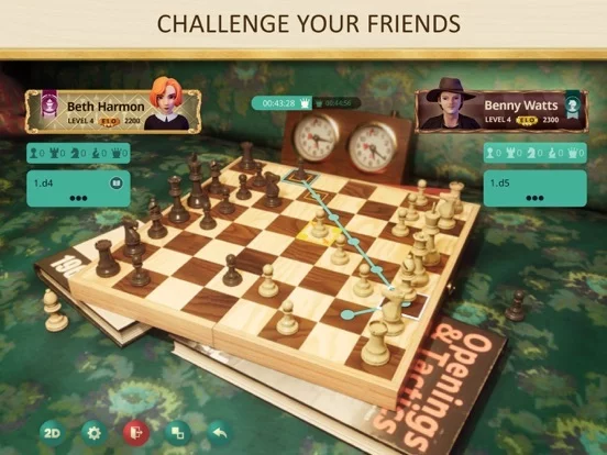 Изображение игры: The Queen's Gambit Chess
