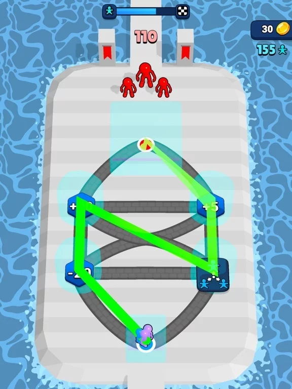 Изображение игры: Stickman Path