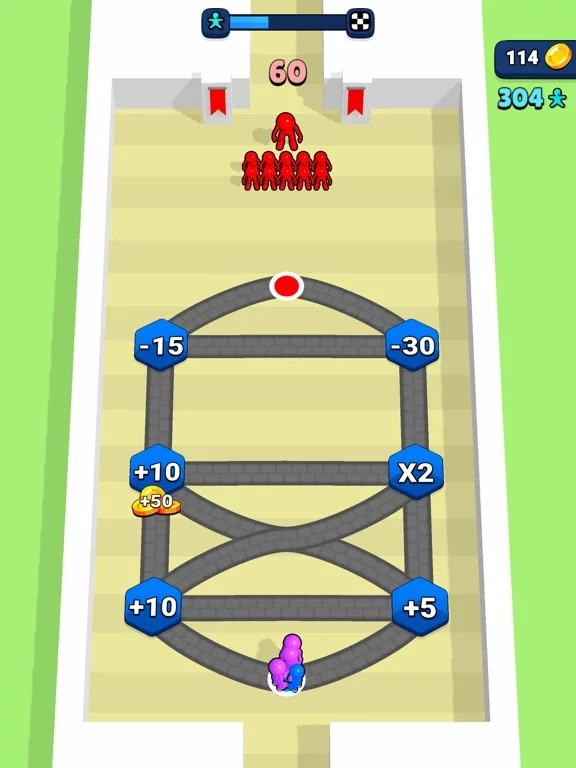 Изображение игры: Stickman Path