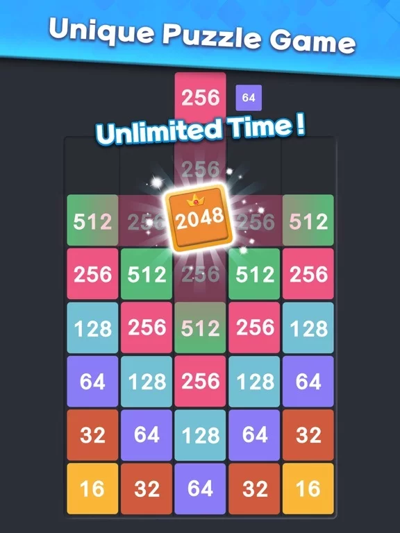 Изображение игры: Drop Merge: Number Puzzle
