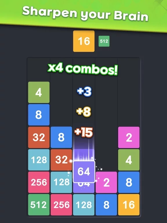 Изображение игры: Drop Merge: Number Puzzle