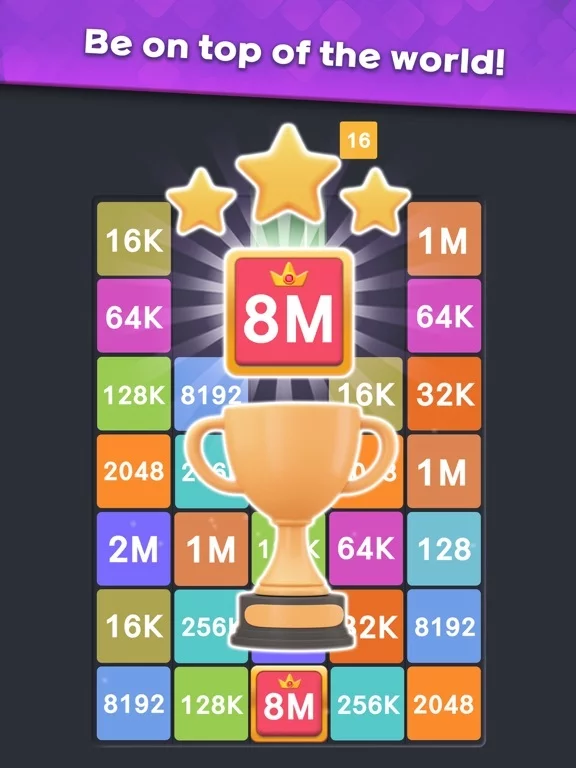 Изображение игры: Drop Merge: Number Puzzle