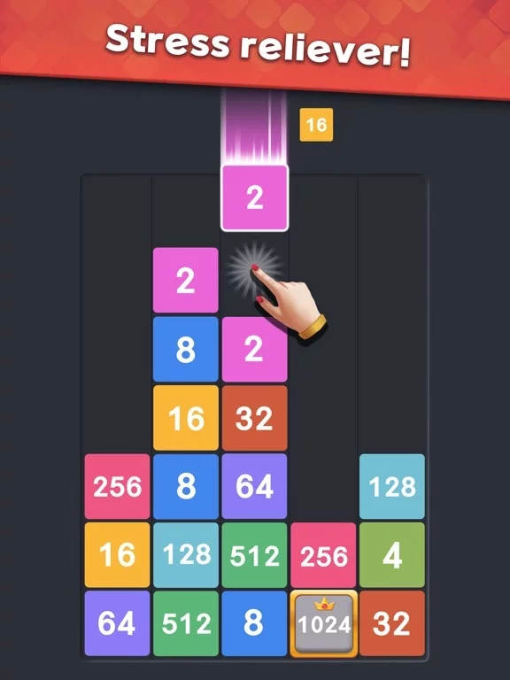 Изображение игры: Drop Merge: Number Puzzle